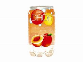 Pack de 24 canettes Dada pêche   , 33 cl